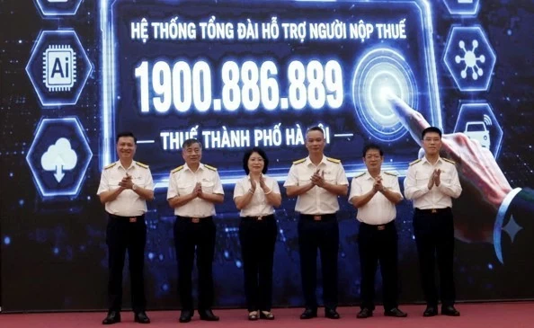 Thuế TP. Hà Nội ra mắt tổng đài hỗ trợ người nộp thuế 1900.886.889 Thuế TP. Hà Nội ra mắt tổng đài hỗ trợ người nộp thuế 1900.886.889