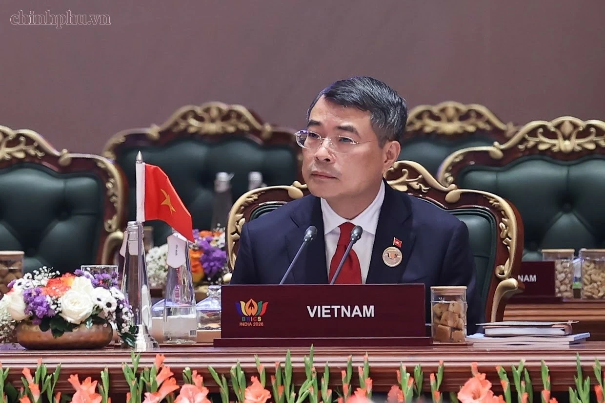 Thủ tướng Lê Minh Hưng đề xuất ba định hướng lớn tại Hội nghị thượng đỉnh BRICS Thủ tướng Lê Minh Hưng đề xuất ba định hướng lớn tại Hội nghị thượng đỉnh BRICS