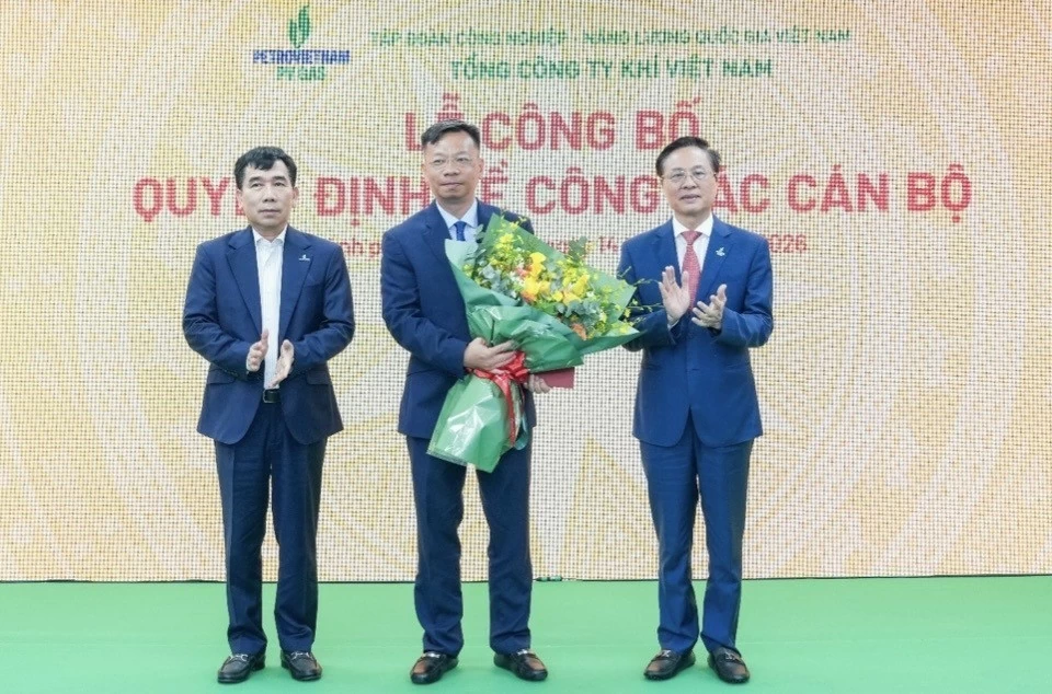 PV GAS kiện toàn nhân sự lãnh đạo cho nhiệm kỳ 2026 - 2031