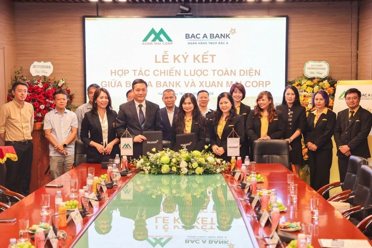 Ký kết hợp tác chiến lược toàn diện giữa Xuân Mai Corp và BAC A BANK - Hướng tới sự phát triển bền vững Ký kết hợp tác chiến lược toàn diện giữa Xuân Mai Corp và BAC A BANK - Hướng tới sự phát triển bền vững