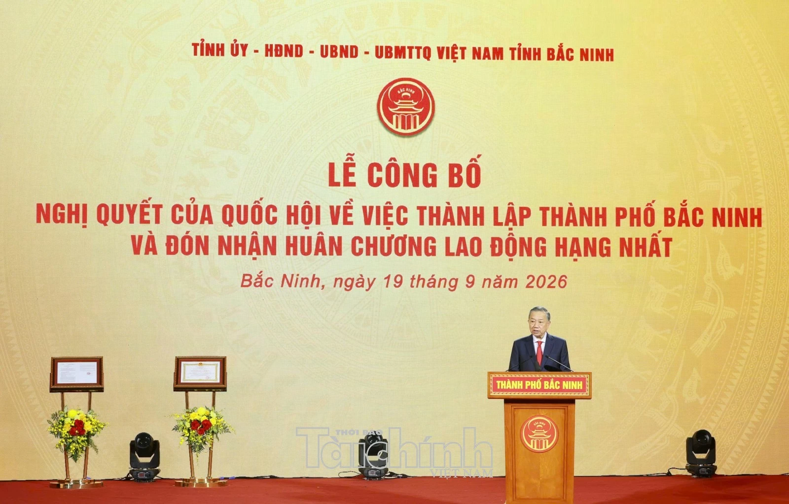 Tổng Bí thư, Chủ tịch nước Tô Lâm: Xây dựng Bắc Ninh trở thành đô thị hiện đại nhưng vẫn đậm đà hồn cốt văn hóa Kinh Bắc