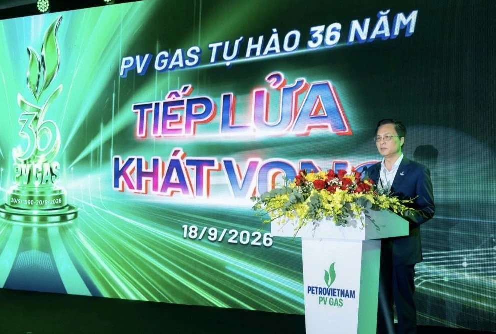 PV GAS kỷ niệm 36 năm thành lập: Tiếp lửa khát vọng, vững bước tương lai