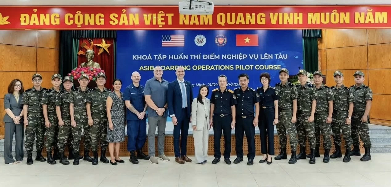 Hải quan Việt Nam hợp tác với Hoa Kỳ phòng, chống buôn lậu trên biển