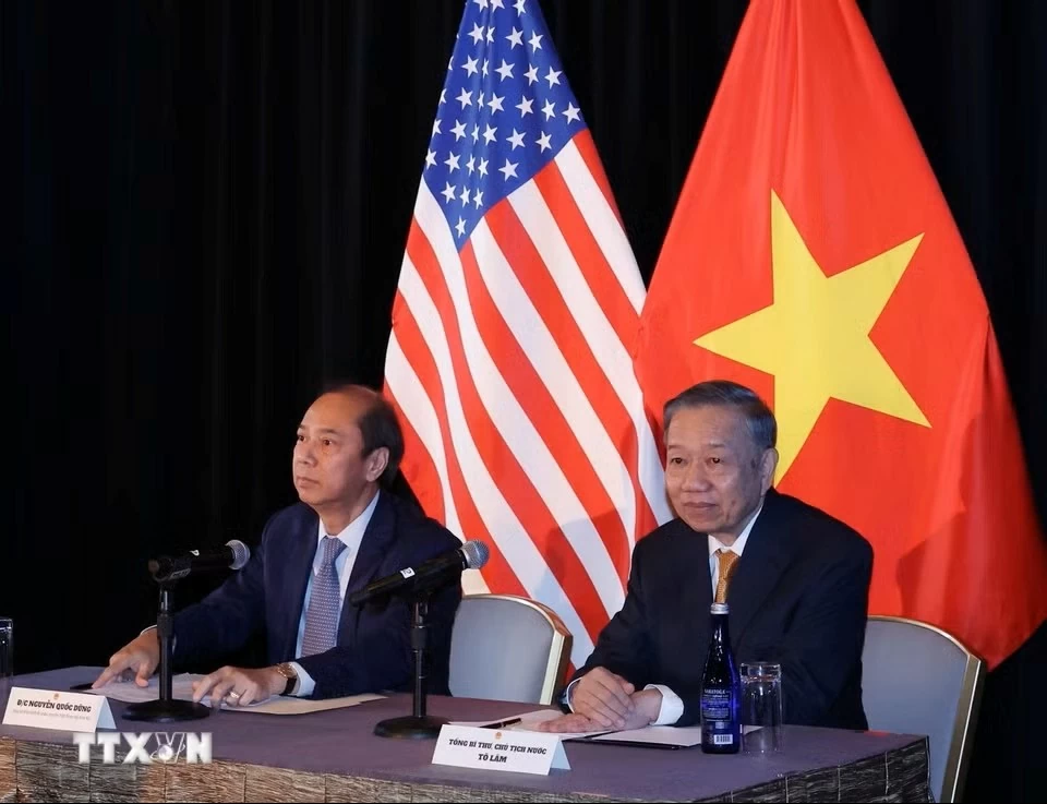 Tổng Bí thư, Chủ tịch nước Tô Lâm gặp gỡ chuyên gia, trí thức người Việt Nam tại Hoa Kỳ Tổng Bí thư, Chủ tịch nước Tô Lâm gặp gỡ chuyên gia, trí thức người Việt Nam tại Hoa Kỳ