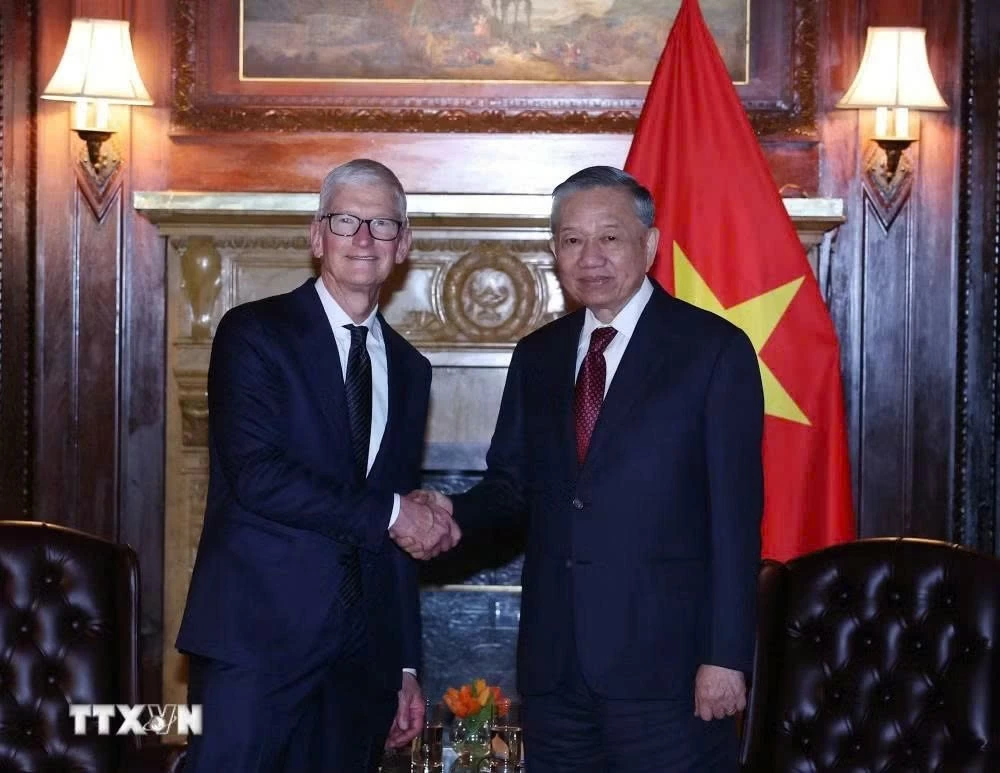 Tổng Bí thư, Chủ tịch nước Tô Lâm tiếp lãnh đạo một số tập đoàn Hoa Kỳ Tổng Bí thư, Chủ tịch nước Tô Lâm tiếp lãnh đạo một số tập đoàn Hoa Kỳ