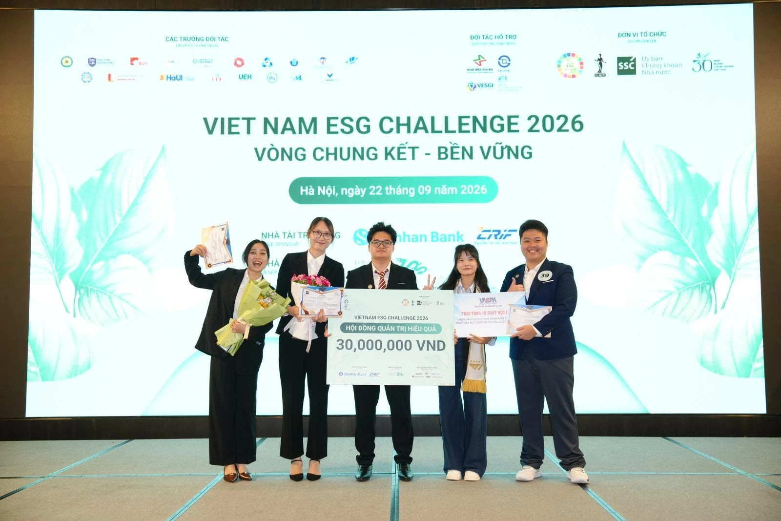 Vietnam ESG Challenge 2026 lan tỏa kiến thức quản trị bền vững tới sinh viên Vietnam ESG Challenge 2026 lan tỏa kiến thức quản trị bền vững tới sinh viên
