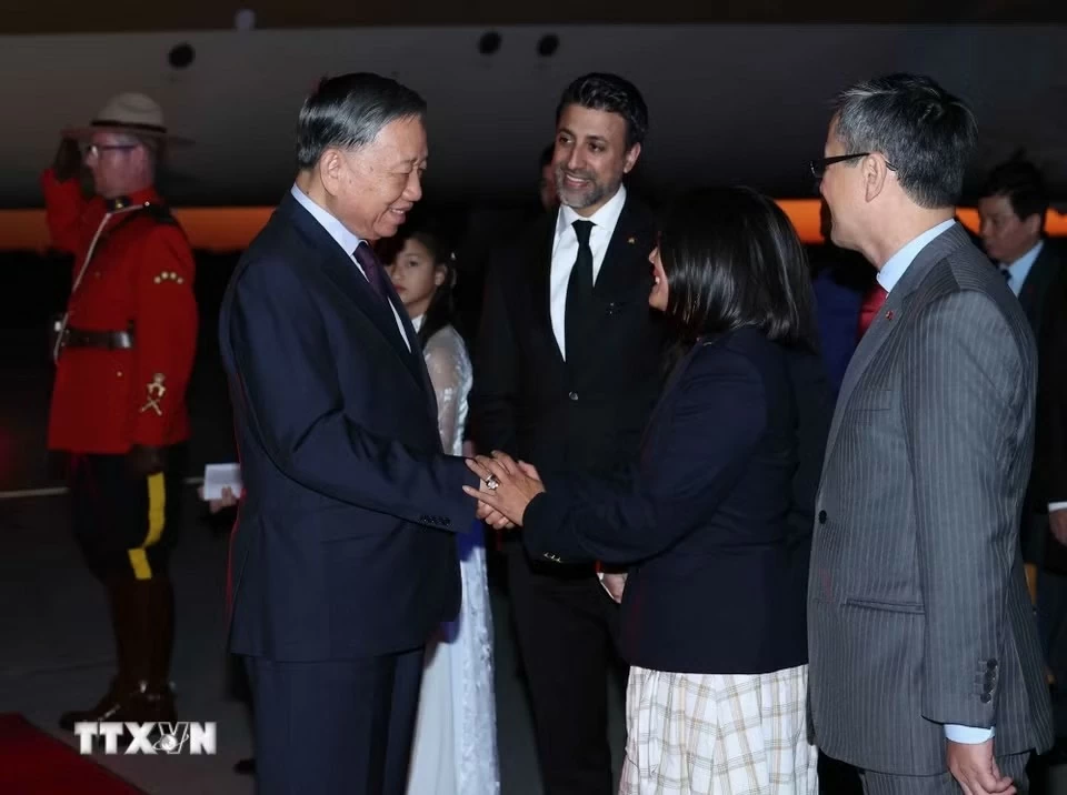 Tổng Bí thư, Chủ tịch nước Tô Lâm bắt đầu chuyến thăm cấp Nhà nước tới Canada