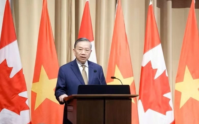 tong bi thu chu tich nuoc to lam viet nam san sang cung canada xay dung quan he doi tac chien luoc co chieu sau