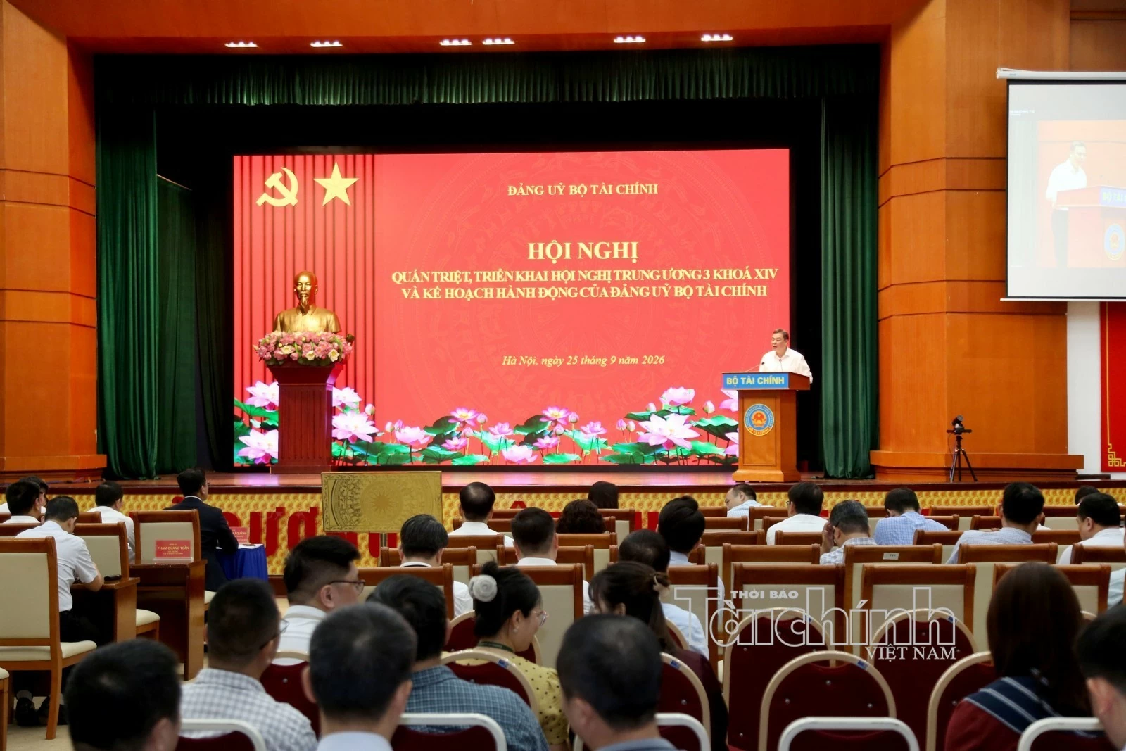 Đảng ủy Bộ Tài chính quán triệt Chương trình, Kế hoạch hành động thực hiện các nghị quyết, kết luận Hội nghị Trung ương Đảng ủy Bộ Tài chính quán triệt Chương trình, Kế hoạch hành động thực hiện các nghị quyết, kết luận Hội nghị Trung ương