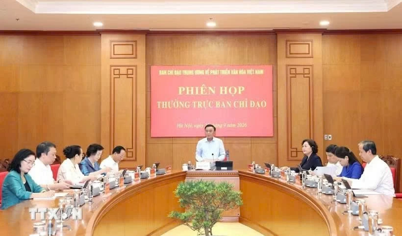 Thường trực Ban Bí thư Trần Cẩm Tú chủ trì Phiên họp Thường trực Ban Chỉ đạo Trung ương về phát triển văn hóa Thường trực Ban Bí thư Trần Cẩm Tú chủ trì Phiên họp Thường trực Ban Chỉ đạo Trung ương về phát triển văn hóa
