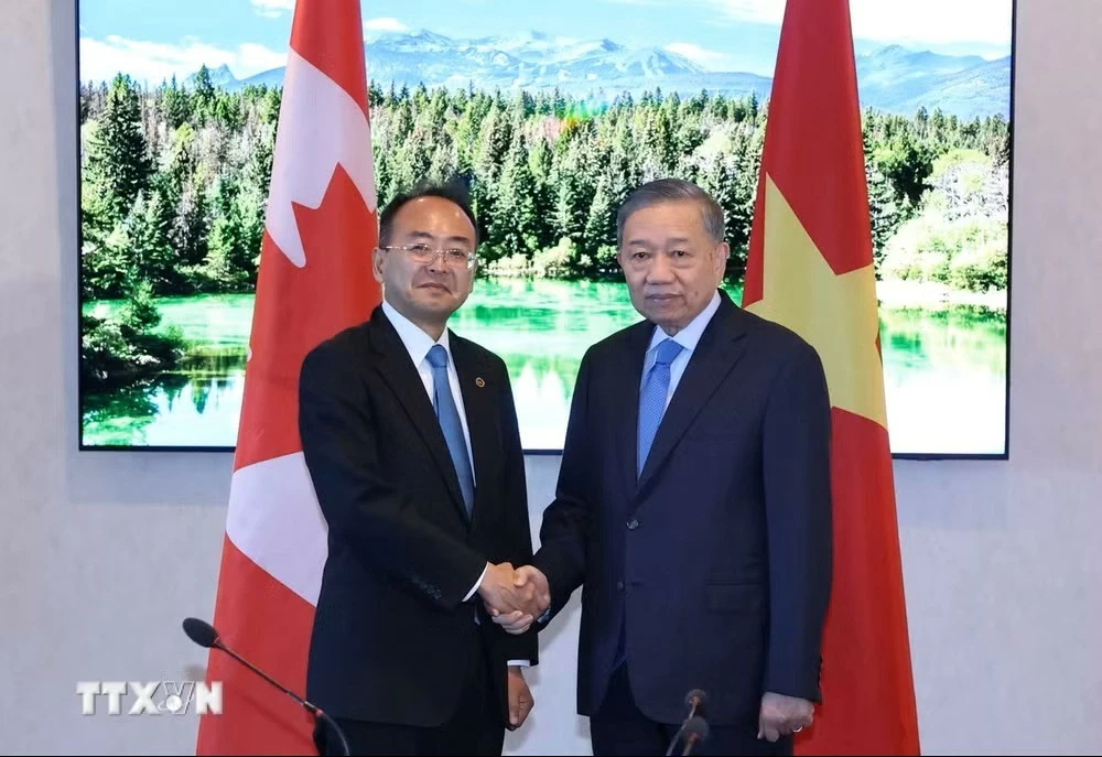Tổng Bí thư, Chủ tịch nước Tô Lâm tiếp một số doanh nghiệp, tập đoàn tại Canada Tổng Bí thư, Chủ tịch nước Tô Lâm tiếp một số doanh nghiệp, tập đoàn tại Canada