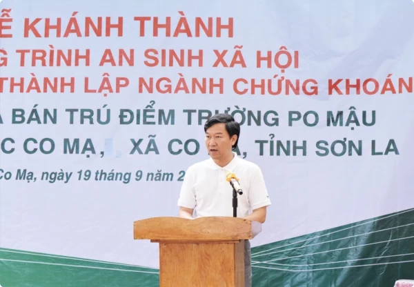 Vietcombank khánh thành nhà bán trú Trường Tiểu học Co Mạ, tiếp sức học sinh vùng cao Sơn La