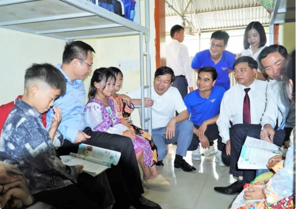 Vietcombank khánh thành nhà bán trú Trường Tiểu học Co Mạ, tiếp sức học sinh vùng cao Sơn La