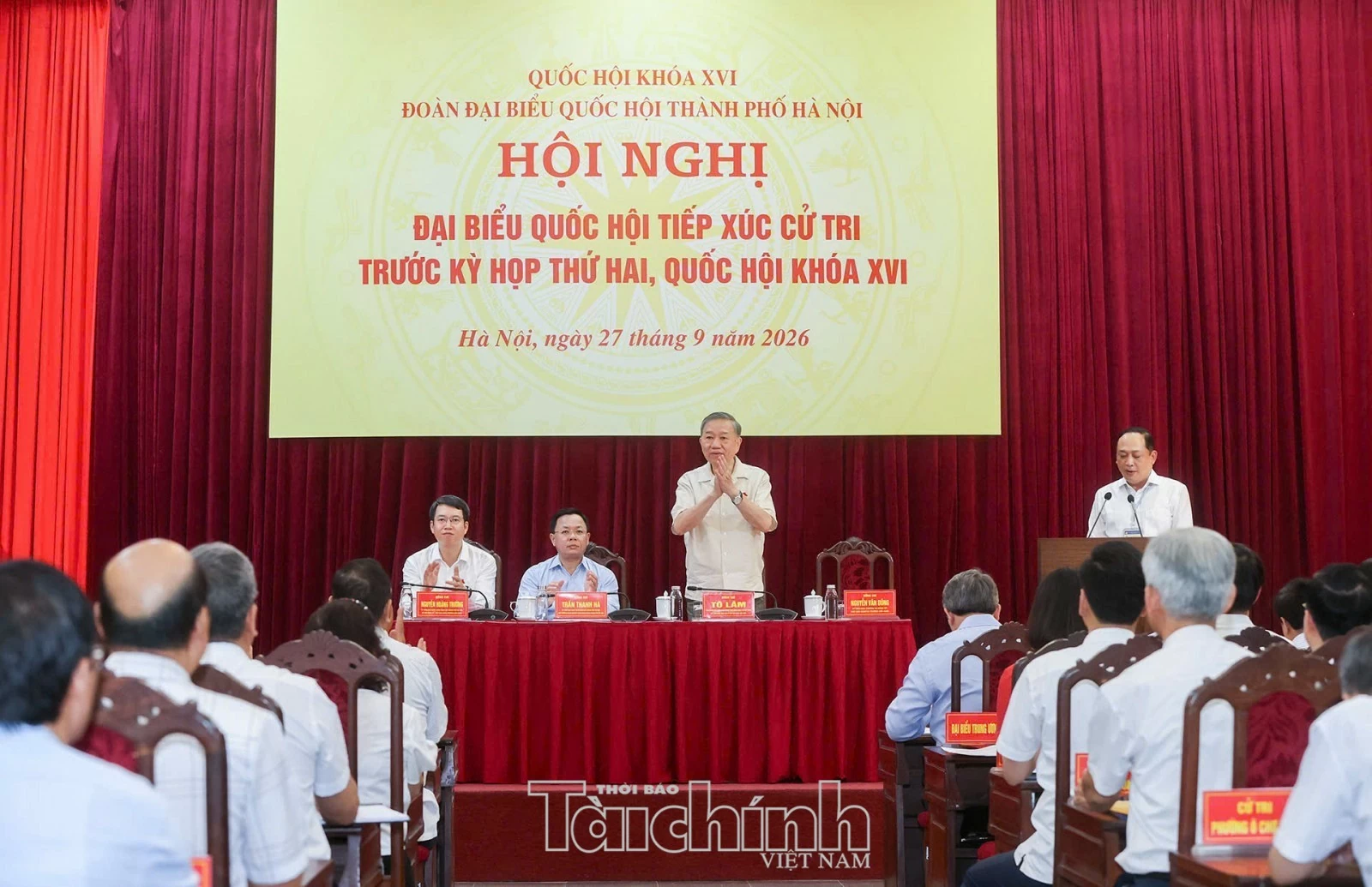 Tổng Bí thư, Chủ tịch nước Tô Lâm: Thủ đô không chỉ phát triển nhanh mà phải có chất lượng, bản sắc và ngày càng đáng sống Tổng Bí thư, Chủ tịch nước Tô Lâm: Thủ đô không chỉ phát triển nhanh mà phải có chất lượng, bản sắc và ngày càng đáng sống