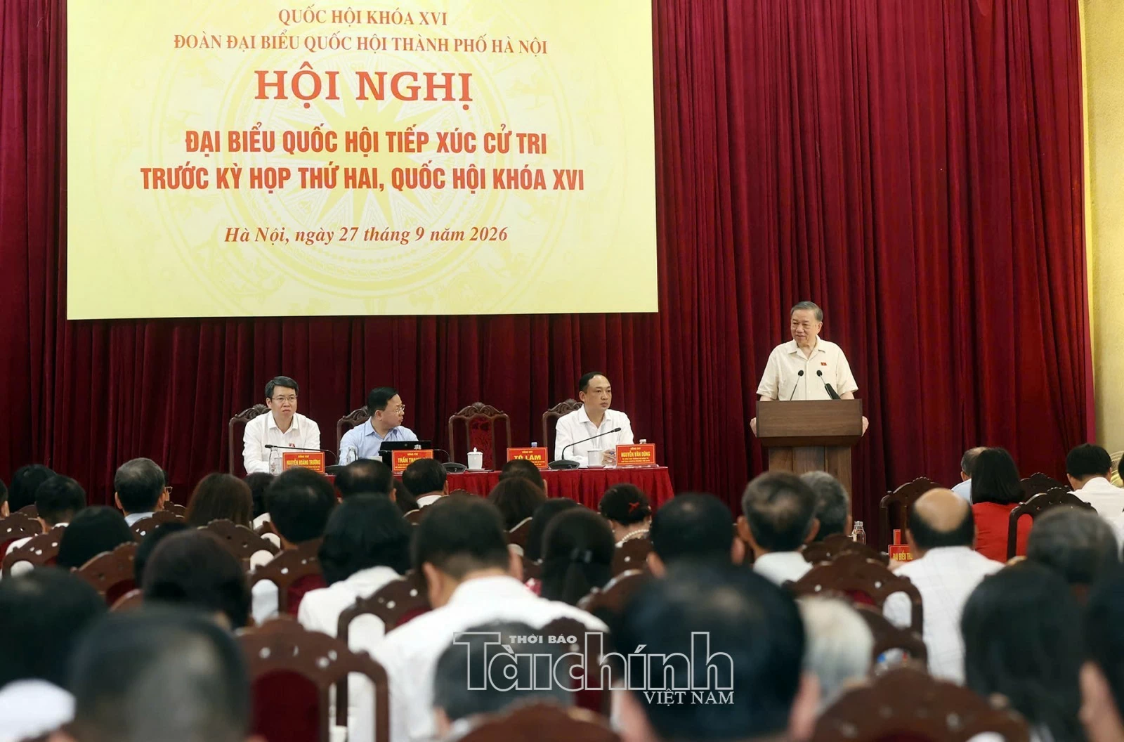 Tổng Bí thư, Chủ tịch nước Tô Lâm: Thủ đô không chỉ phát triển nhanh mà phải có chất lượng, bản sắc và ngày càng đáng sống Tổng Bí thư, Chủ tịch nước Tô Lâm: Thủ đô không chỉ phát triển nhanh mà phải có chất lượng, bản sắc và ngày càng đáng sống