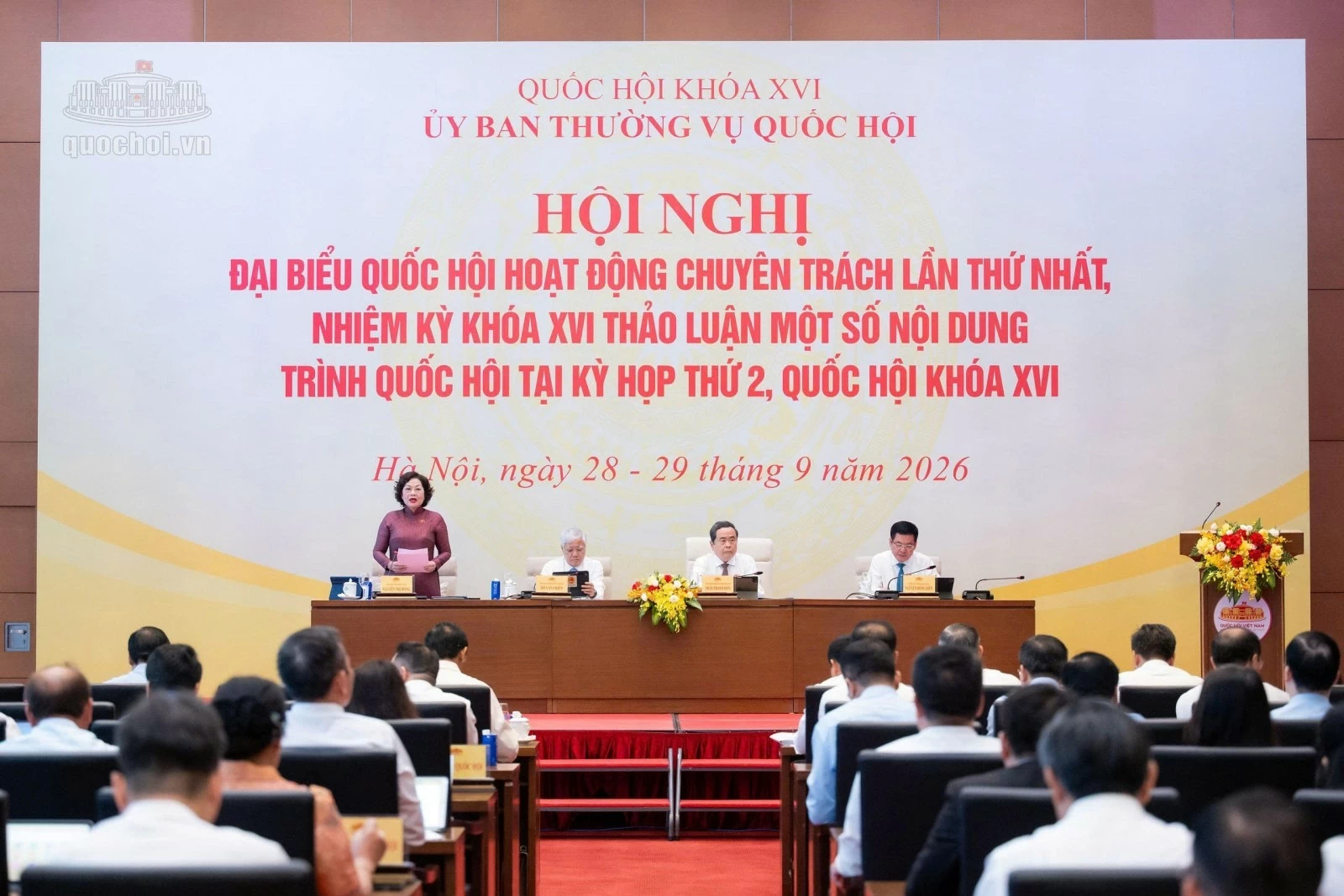 Chủ tịch Quốc hội: Không lấy tiến độ thay cho chất lượng lập pháp Chủ tịch Quốc hội: Không lấy tiến độ thay cho chất lượng lập pháp