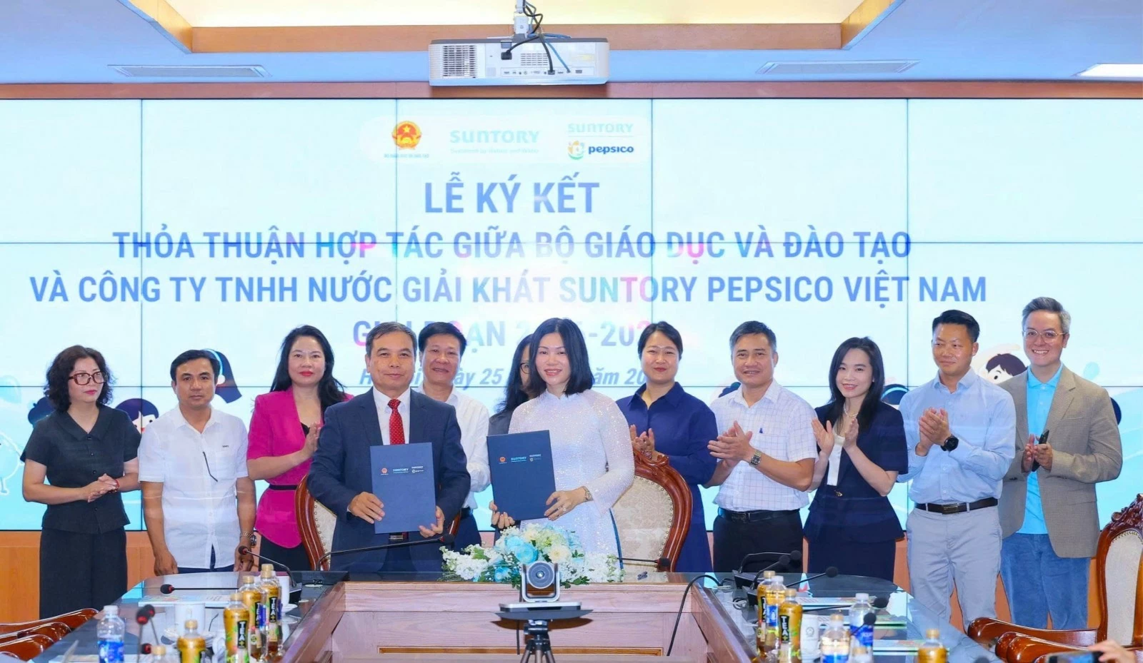 Bộ Giáo dục và Đào tạo và Suntory PepsiCo Việt Nam ký kết hợp tác giai đoạn 2026 - 2029