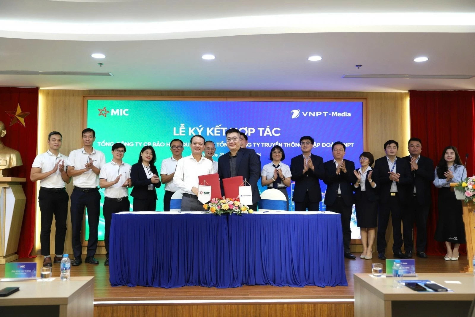 Mở rộng hệ sinh thái số: Bảo hiểm Quân đội (MIC) bắt tay cùng VNPT-Media Mở rộng hệ sinh thái số: Bảo hiểm Quân đội (MIC) bắt tay cùng VNPT-Media