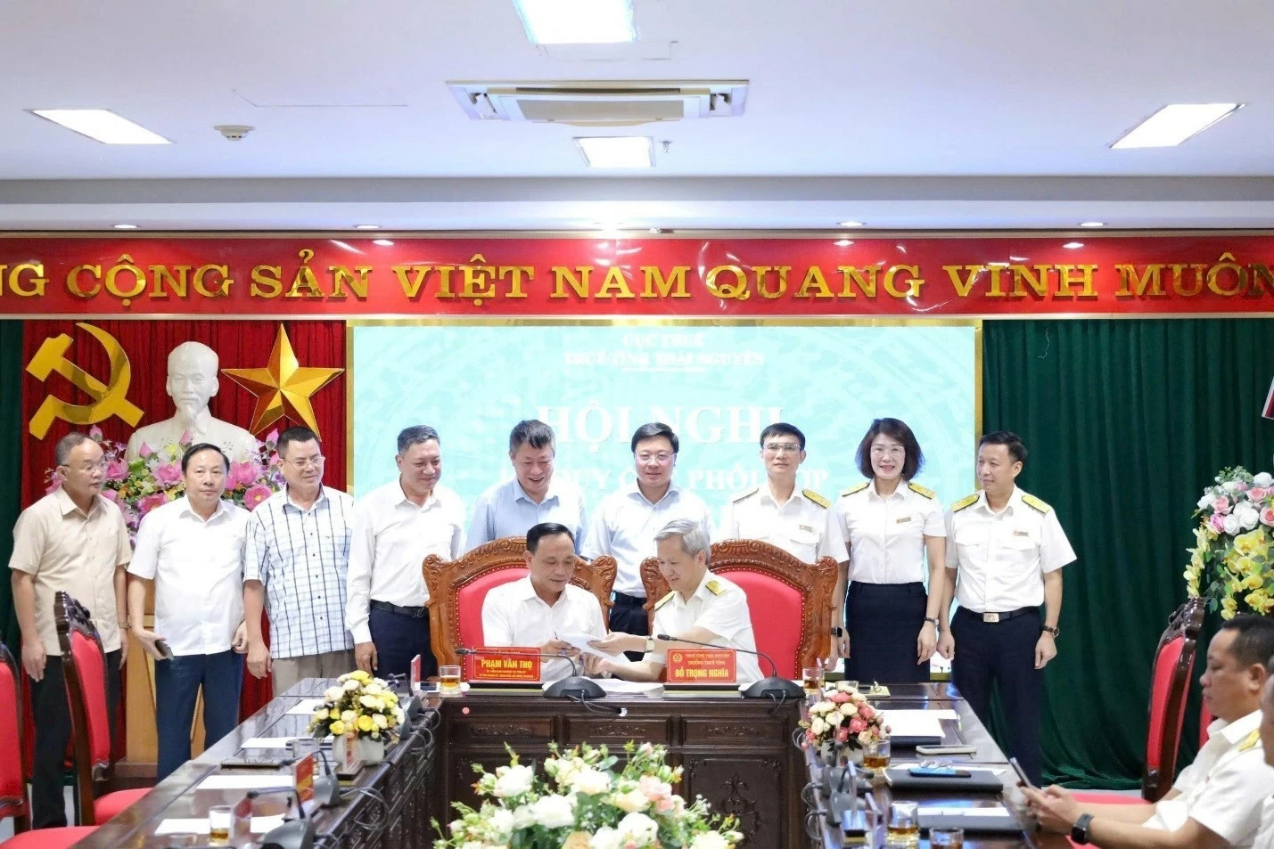 Thuế tỉnh Thái Nguyên và Sở Công Thương ký quy chế phối hợp quản lý tài nguyên khoáng sản