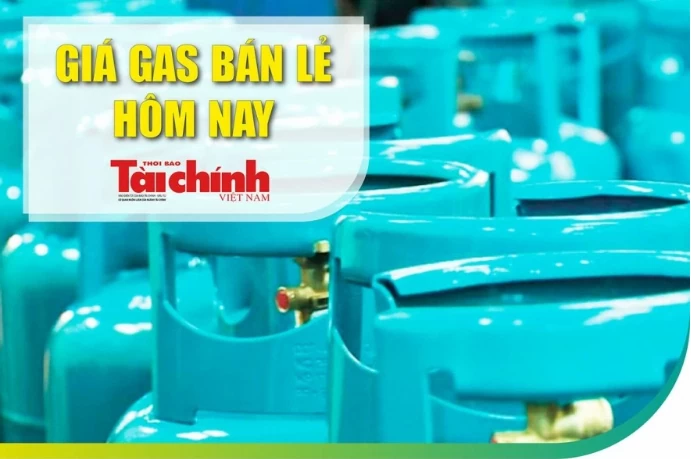 Giá gas bán lẻ tháng 10/2026 tăng mạnh