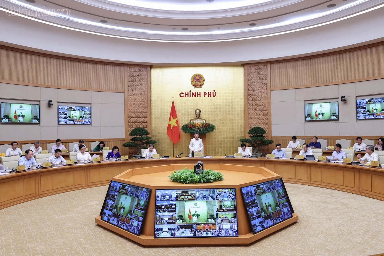 Thủ tướng chủ trì phiên họp Chính phủ thường kỳ tháng 9/2026 Thủ tướng chủ trì phiên họp Chính phủ thường kỳ tháng 9/2026