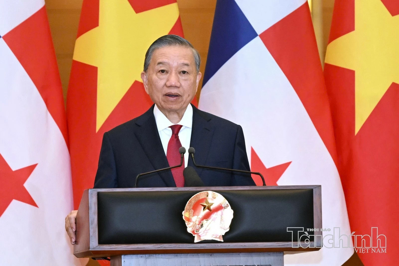 Tổng Bí thư, Chủ tịch nước Tô Lâm và Tổng thống Panama gặp gỡ báo chí sau hội đàm