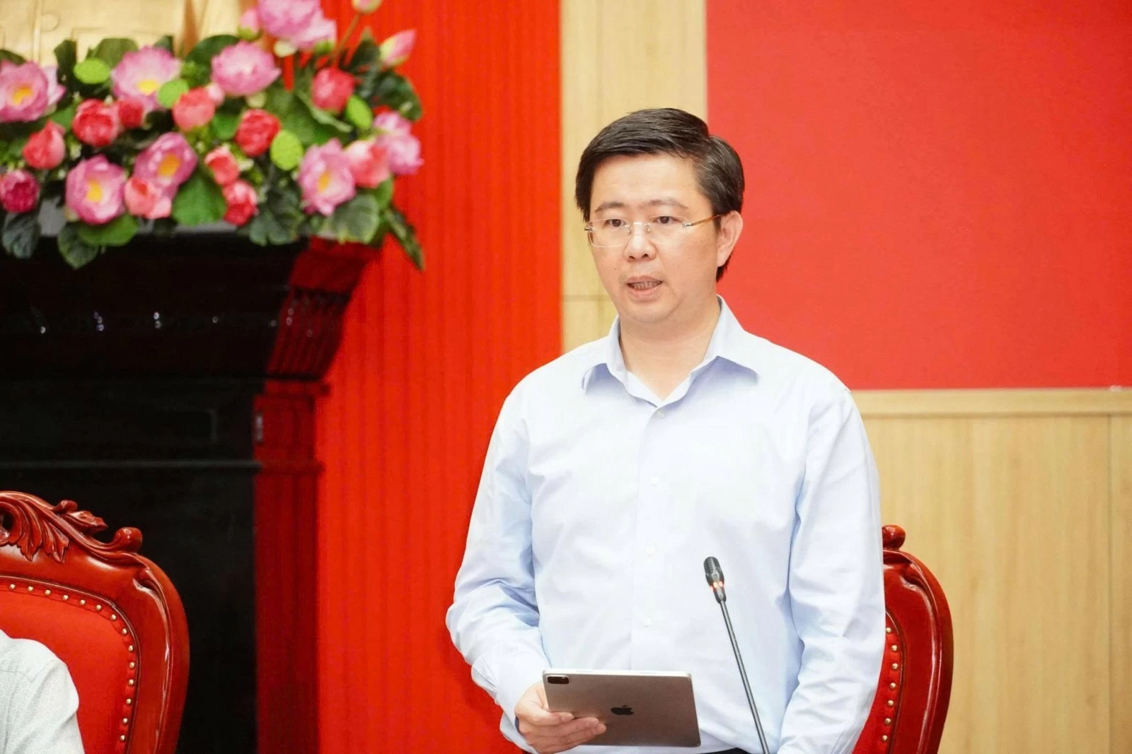 Chủ tịch UBND tỉnh Quảng Trị Bùi Hoàng Phương. Ảnh: Trường Nhật Chủ tịch UBND tỉnh Quảng Trị Bùi Hoàng Phương. Ảnh: Trường Nhật