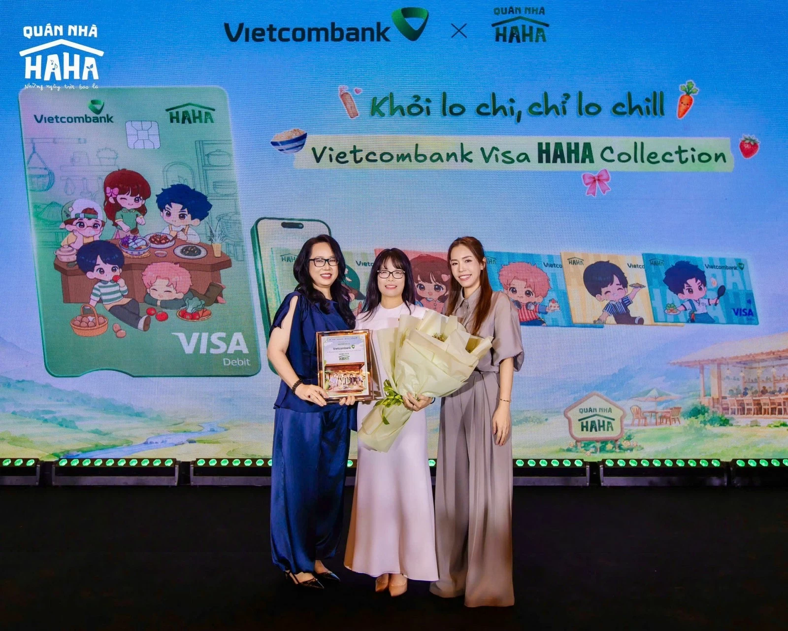 Vietcombank đồng đầu tư Quán Nhà Haha, đưa dàn nghệ sĩ lên bộ sưu tập thiết kế thẻ độc quyền Vietcombank đồng đầu tư Quán Nhà Haha, đưa dàn nghệ sĩ lên bộ sưu tập thiết kế thẻ độc quyền