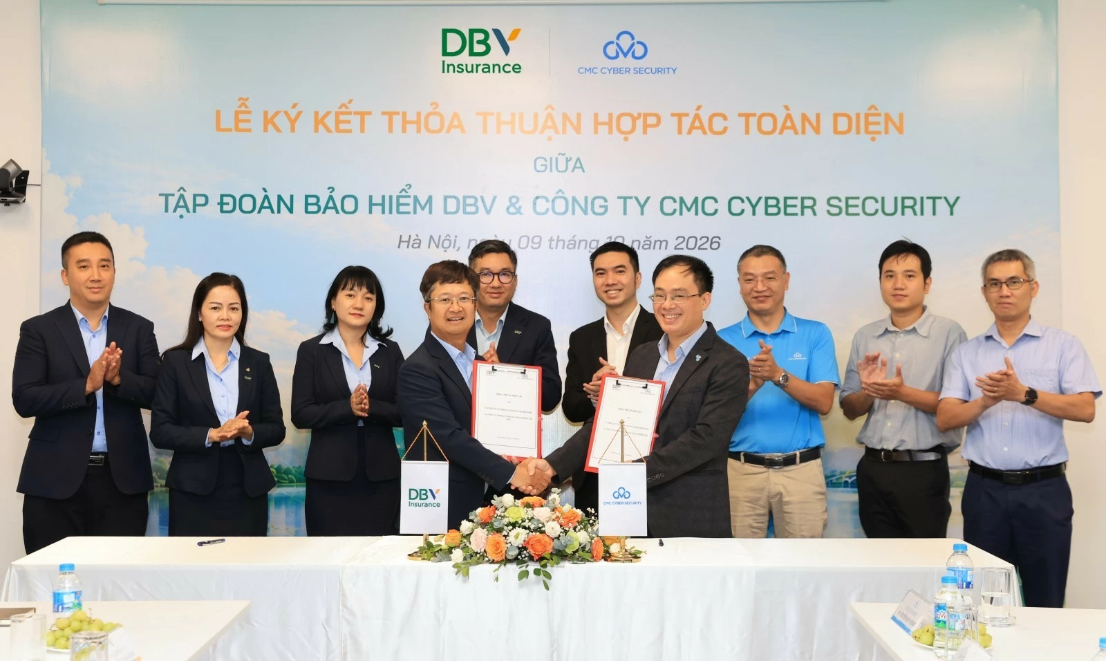 DBV và CMC CS hợp tác toàn diện, kết nối công nghệ và bảo hiểm để gia tăng giá trị cho khách hàng