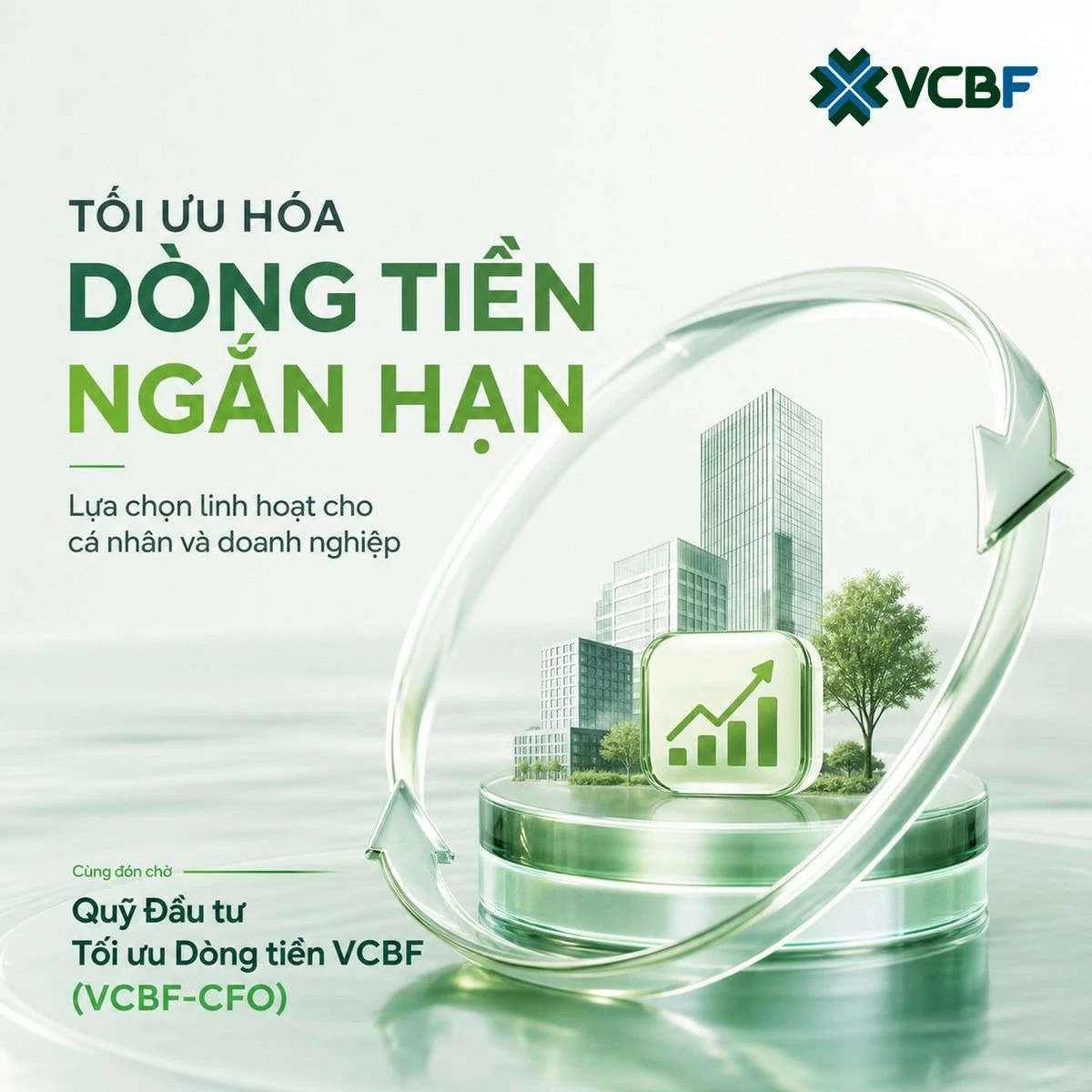 VCBF-CFO: Giải pháp quản lý dòng tiền nhàn rỗi cho doanh nghiệp và nhà đầu tư cá nhân