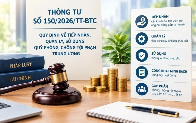 quy dinh ve tiep nhan quan ly su dung quy phong chong toi pham trung uong