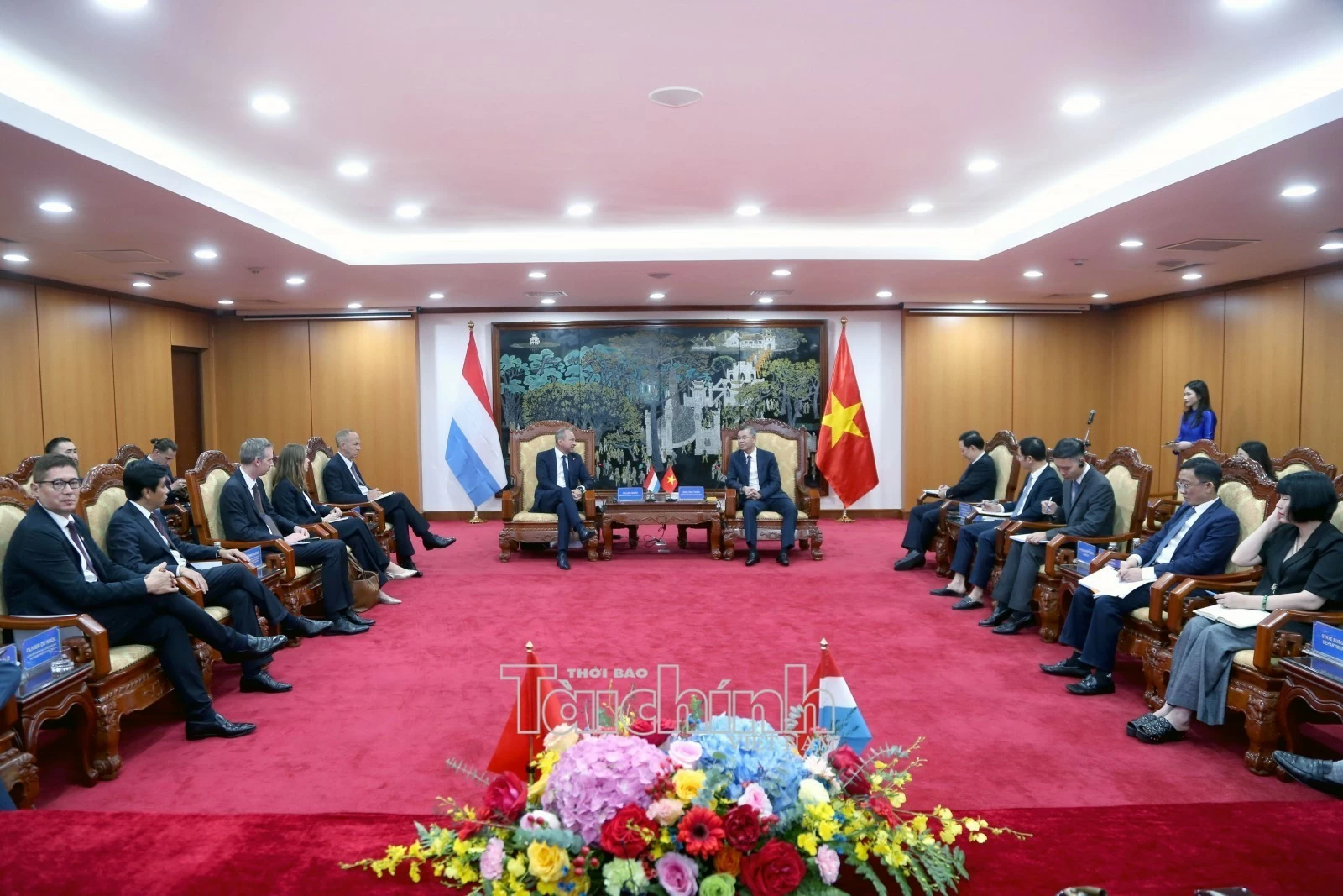 Việt Nam và Luxembourg ký biên bản ghi nhớ hợp tác tài chính
