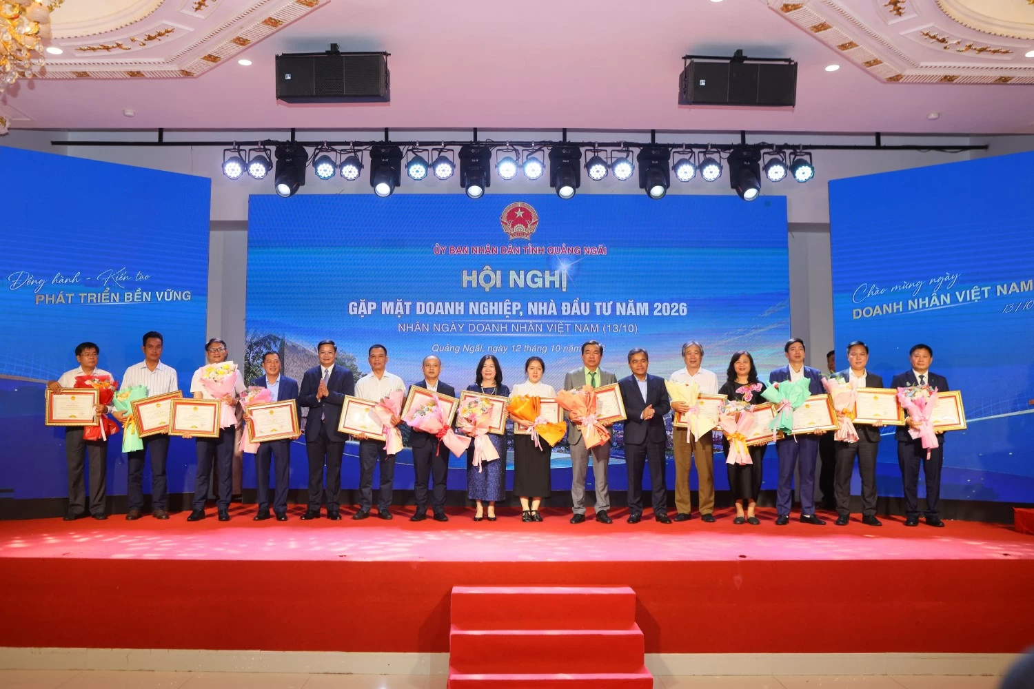BSR cùng các đơn vị thành viên PETROVIETNAM được vinh danh tại Hội nghị doanh nghiệp Quảng Ngãi 2026