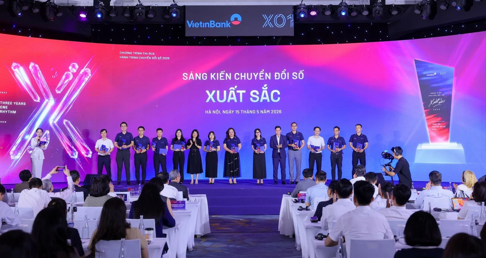 VietinBank khẳng định năng lực chuyển đổi số sau ba năm triển khai X01 VietinBank khẳng định năng lực chuyển đổi số sau ba năm triển khai X01