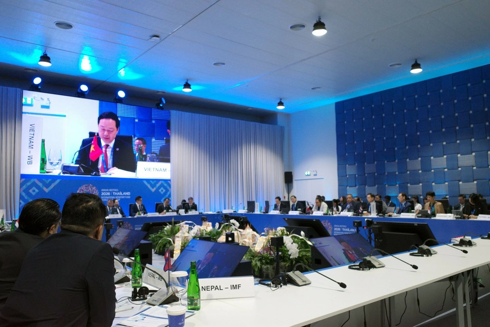 Đoàn công tác Bộ Tài chính Việt Nam tham dự Hội nghị Thường niên IMF/WB năm 2026 Đoàn công tác Bộ Tài chính Việt Nam tham dự Hội nghị Thường niên IMF/WB năm 2026