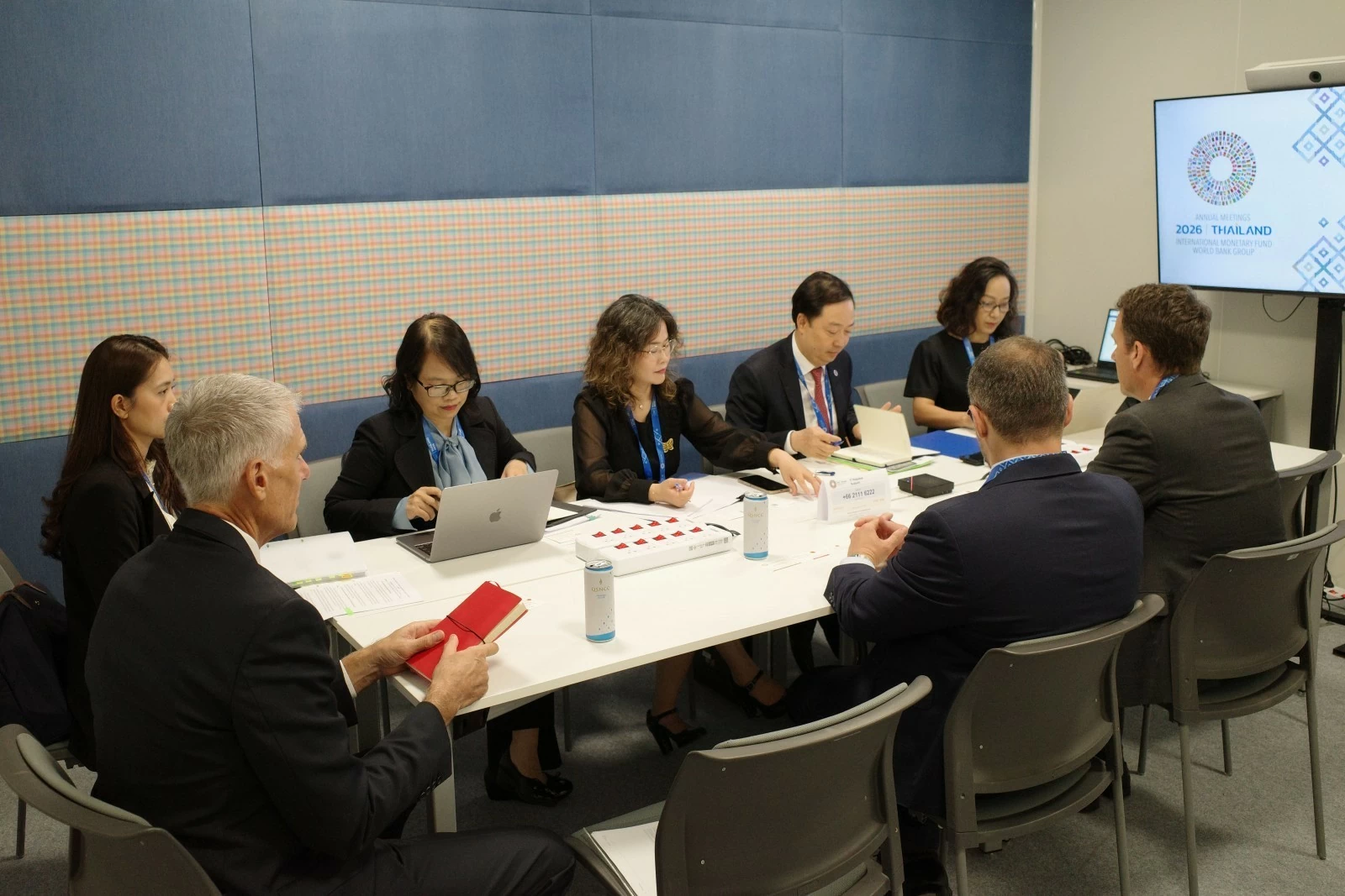 Đoàn công tác Bộ Tài chính Việt Nam tham dự Hội nghị Thường niên IMF/WB năm 2026 Đoàn công tác Bộ Tài chính Việt Nam tham dự Hội nghị Thường niên IMF/WB năm 2026