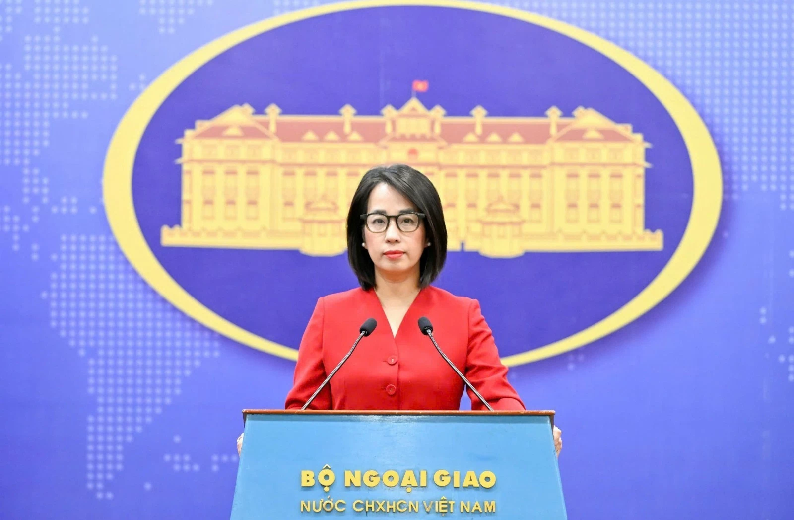 Người Phát ngôn Bộ Ngoại giao Việt Nam Phạm Thu Hằng Việt Nam hoan nghênh đánh giá tích cực của Hoa Kỳ về phòng, chống mua bán người
