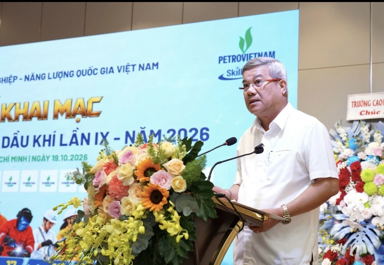 Hội thi Tay nghề Dầu khí lần IX năm 2026: Vững tay nghề - Nâng tầm nhân lực PETROVIETNAM