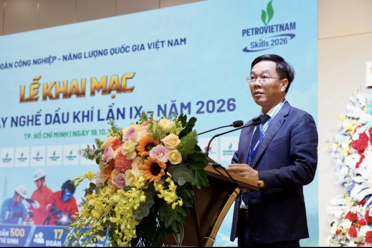 Hội thi Tay nghề Dầu khí lần IX năm 2026: Vững tay nghề - Nâng tầm nhân lực PETROVIETNAM