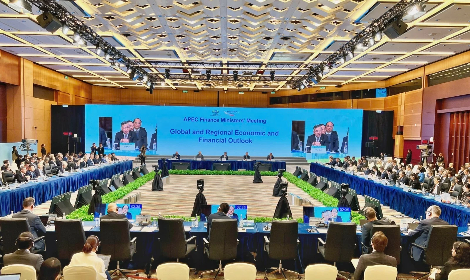 Hội nghị Bộ trưởng Tài chính APEC lần thứ 33: Kinh tế vĩ mô là trọng tâm đối thoại chính sách hàng đầu