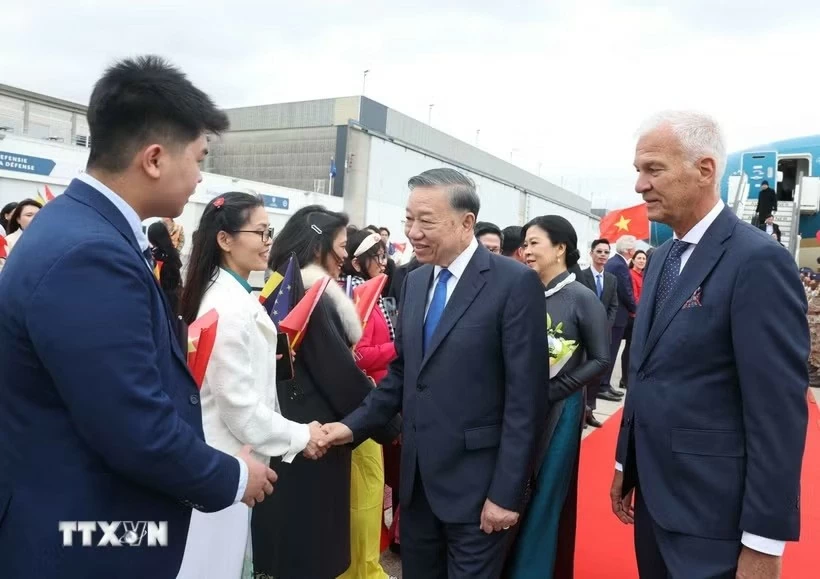 Tổng Bí thư, Chủ tịch nước Tô Lâm bắt đầu thăm chính thức EU và Vương quốc Bỉ Tổng Bí thư, Chủ tịch nước Tô Lâm bắt đầu thăm chính thức EU và Vương quốc Bỉ