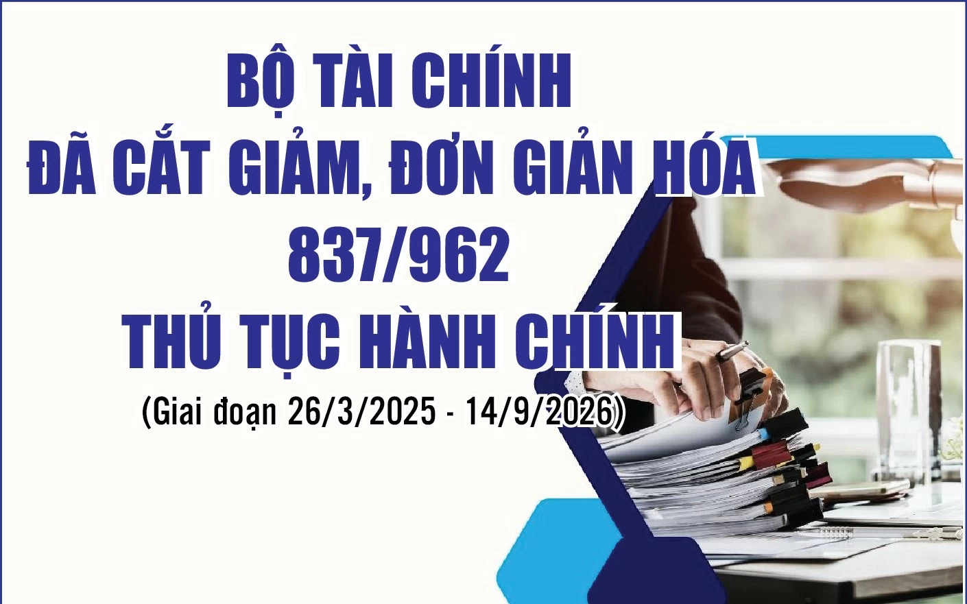 infographics bo tai chinh da thuc hien cat giam 837 thu tuc hanh chinh