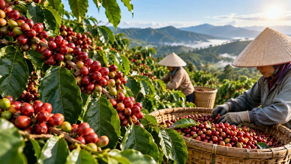 Ngày 22/10: Giá cà phê và hồ tiêu đồng loạt giảm