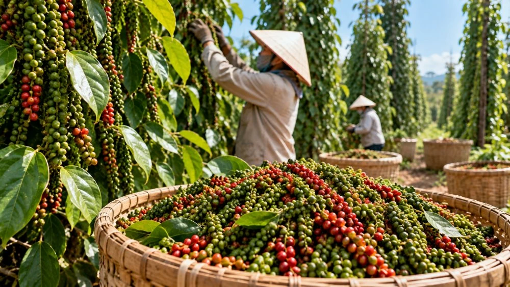 Ngày 22/10: Giá cà phê và hồ tiêu đồng loạt giảm giatieu_1792571855.png