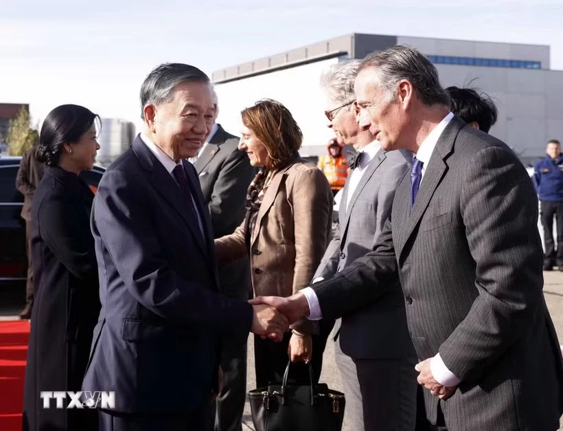Tổng Bí thư, Chủ tịch nước Tô Lâm kết thúc tốt đẹp chuyến thăm chính thức EU và Vương quốc Bỉ Tổng Bí thư, Chủ tịch nước Tô Lâm kết thúc tốt đẹp chuyến thăm chính thức EU và Vương quốc Bỉ