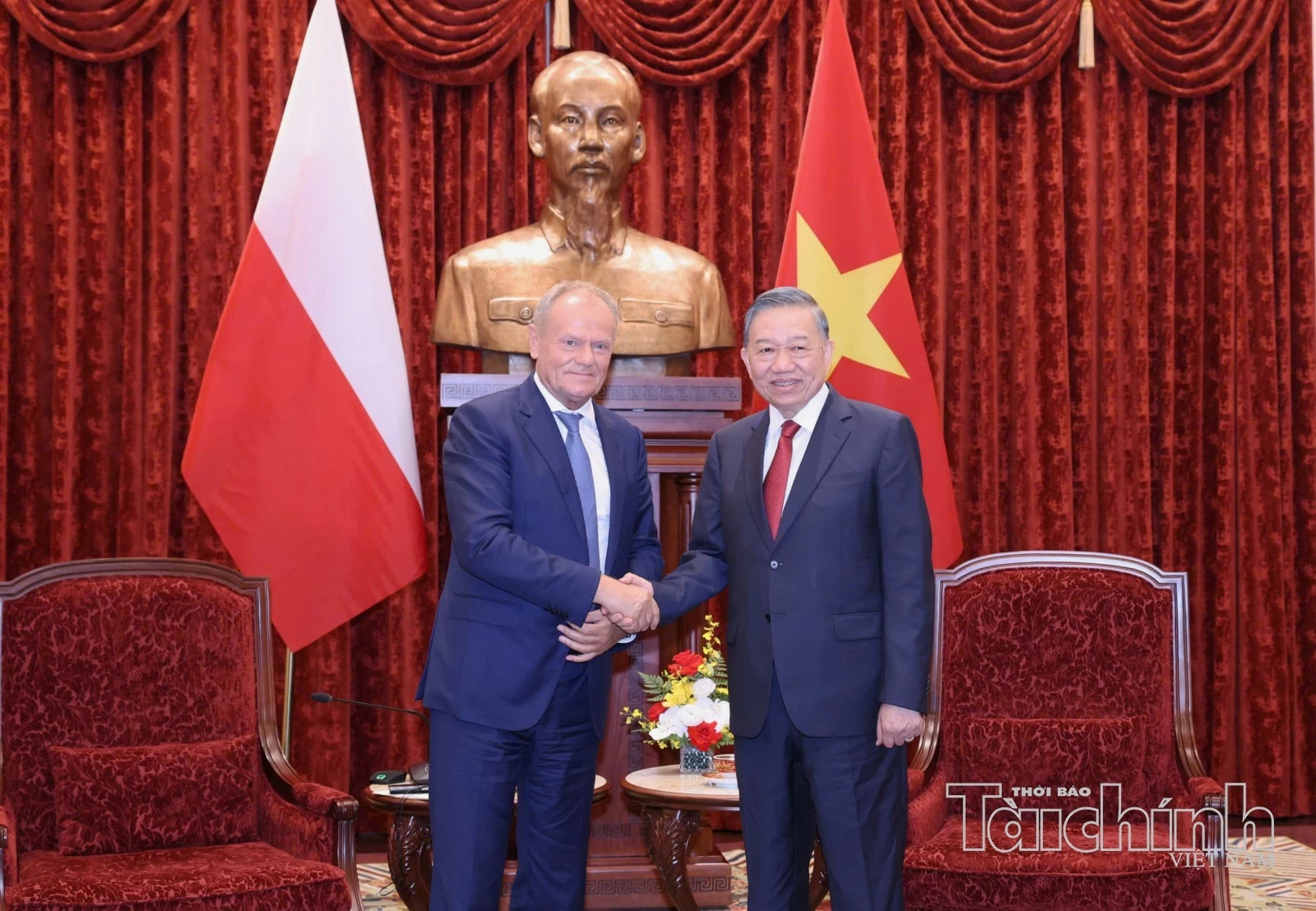 Tổng Bí thư, Chủ tịch nước Tô Lâm tiếp Thủ tướng Ba Lan Donald Tusk Tổng Bí thư, Chủ tịch nước Tô Lâm tiếp Thủ tướng Ba Lan Donald Tusk