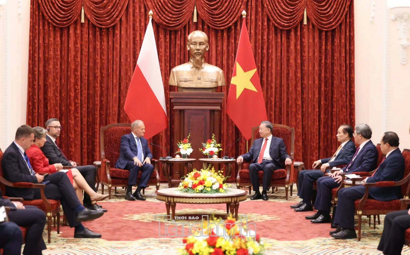 Tổng Bí thư, Chủ tịch nước Tô Lâm tiếp Thủ tướng Ba Lan Donald Tusk Tổng Bí thư, Chủ tịch nước Tô Lâm tiếp Thủ tướng Ba Lan Donald Tusk