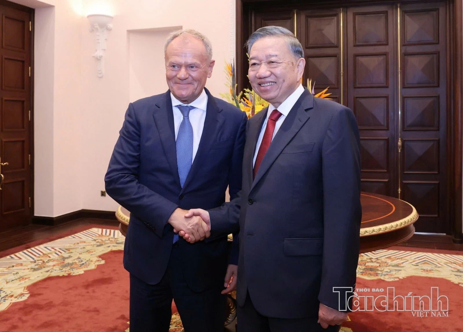 Tổng Bí thư, Chủ tịch nước Tô Lâm tiếp Thủ tướng Ba Lan Donald Tusk Tổng Bí thư, Chủ tịch nước Tô Lâm tiếp Thủ tướng Ba Lan Donald Tusk