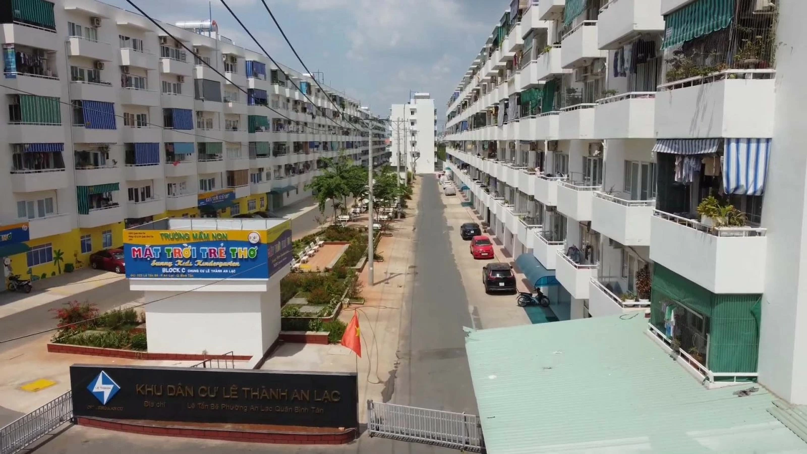 Một dự án chung cư nhà ở xã hội của doanh nghiệp tư nhân tại TP.HCM (Ảnh: Ngô Sơn).