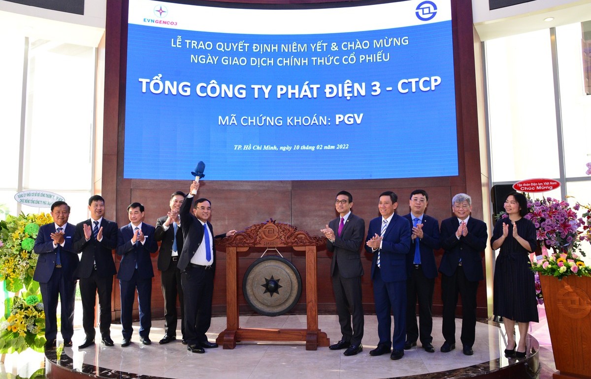 PGV chào sàn – cổ phiếu “xông đất” HOSE Xuân Nhâm Dần 2022